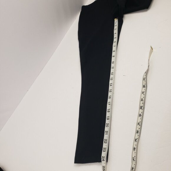 Gap XS Petite Black Skinny Pants Womens Side Zipper Jeggings Rayon Spandex - Picture 16 of 16